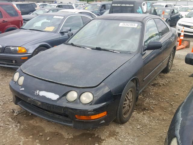 JH4DB7550XS004538 - 1999 ACURA INTEGRA LS BLACK photo 2