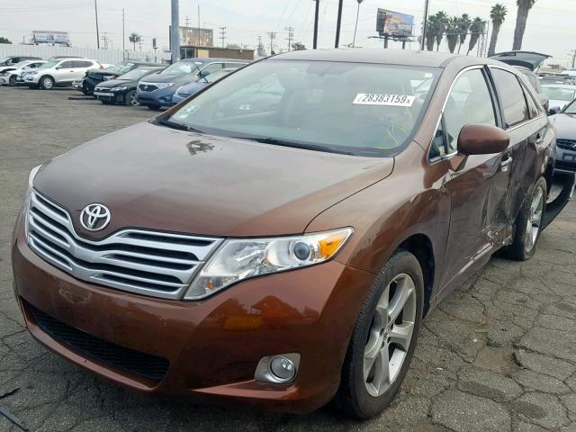 4T3BK11A69U007947 - 2009 TOYOTA VENZA BASE BROWN photo 2