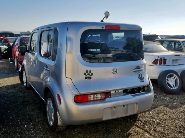 JN8AZ2KR4AT153809 - 2010 NISSAN CUBE BASE GRAY photo 3