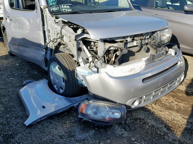 JN8AZ2KR4AT153809 - 2010 NISSAN CUBE BASE GRAY photo 9