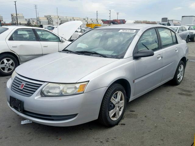 1G8AJ55F56Z111427 - 2006 SATURN ION LEVEL SILVER photo 2