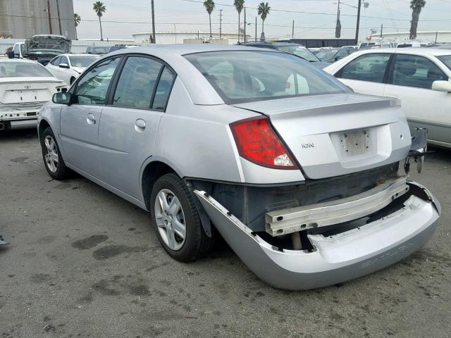 1G8AJ55F56Z111427 - 2006 SATURN ION LEVEL SILVER photo 3