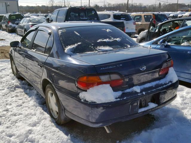 1G1NE52J6Y6279904 - 2000 CHEVROLET MALIBU LS BLUE photo 3