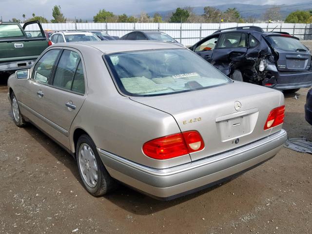 WDBJF72F8VA235209 - 1997 MERCEDES-BENZ E 420 BROWN photo 3