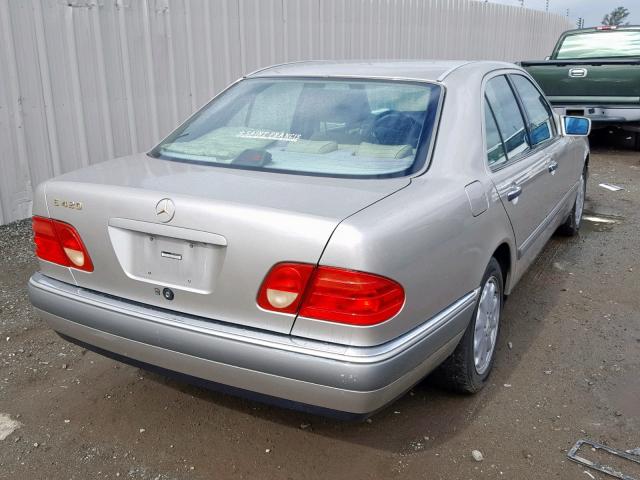 WDBJF72F8VA235209 - 1997 MERCEDES-BENZ E 420 BROWN photo 4