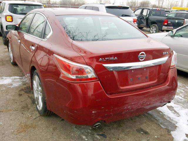 1N4BL3AP4DC170532 - 2013 NISSAN ALTIMA 3.5 RED photo 3