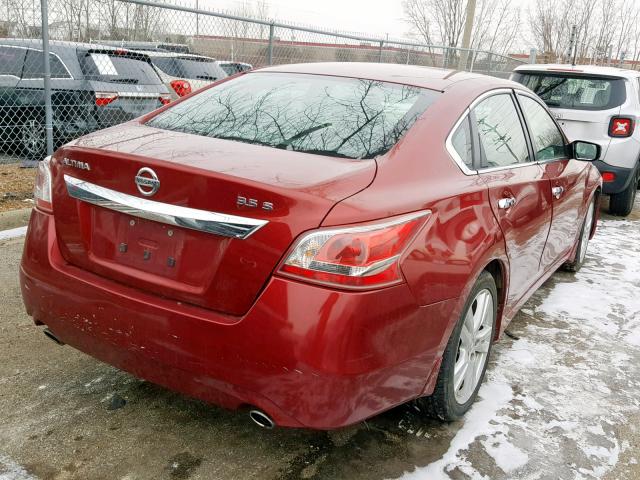 1N4BL3AP4DC170532 - 2013 NISSAN ALTIMA 3.5 RED photo 4