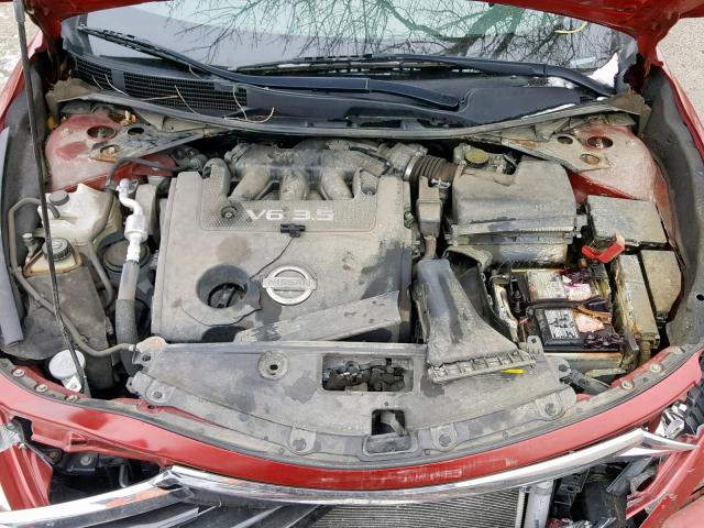 1N4BL3AP4DC170532 - 2013 NISSAN ALTIMA 3.5 RED photo 7