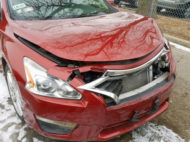 1N4BL3AP4DC170532 - 2013 NISSAN ALTIMA 3.5 RED photo 9