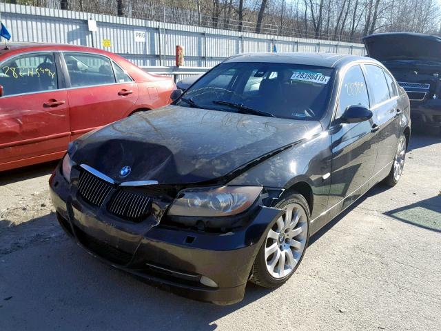 WBAVD33566KV60960 - 2006 BMW 330 XI BLACK photo 2