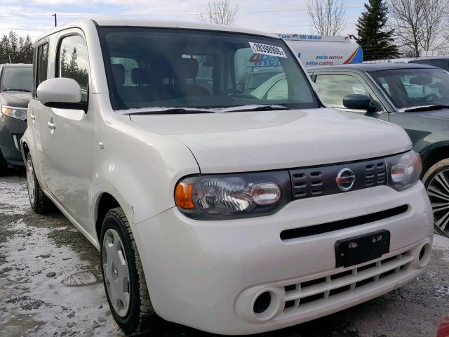 JN8AZ2KR3DT303803 - 2013 NISSAN CUBE S WHITE photo 1