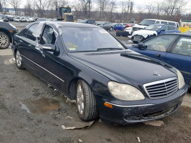 WDBNG83J04A424524 - 2004 MERCEDES-BENZ S 430 4MAT BLACK photo 1