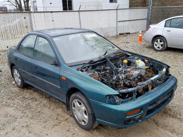 JF1GC4352YH502709 - 2000 SUBARU IMPREZA L GREEN photo 1