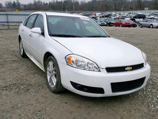 2G1WC5E35D1242013 - 2013 CHEVROLET IMPALA LTZ WHITE photo 1