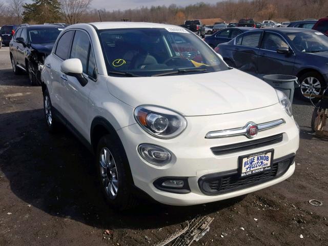 ZFBCFYDTXGP389748 - 2016 FIAT 500X LOUNG WHITE photo 1