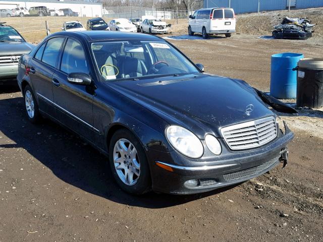 WDBUF26J06A983193 - 2006 MERCEDES-BENZ E 320 CDI BLACK photo 1