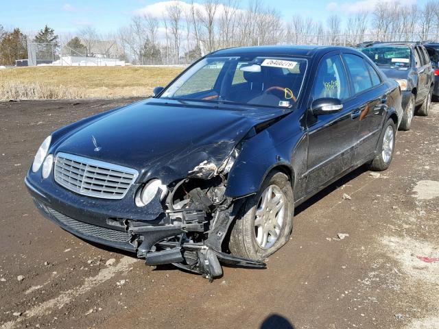 WDBUF26J06A983193 - 2006 MERCEDES-BENZ E 320 CDI BLACK photo 2