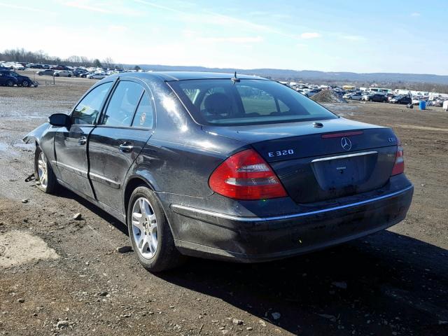 WDBUF26J06A983193 - 2006 MERCEDES-BENZ E 320 CDI BLACK photo 3