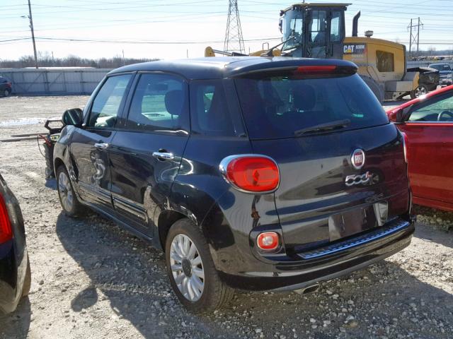 ZFBCFABH8EZ012410 - 2014 FIAT 500L EASY BLACK photo 3