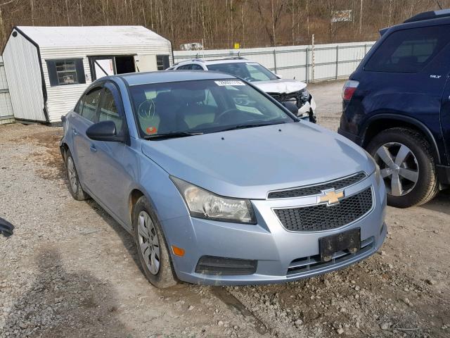 1G1PC5SH7C7206104 - 2012 CHEVROLET CRUZE LS BLUE photo 1