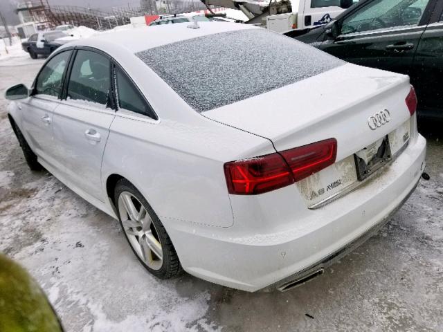 WAUFGAFC1GN177017 - 2016 AUDI A6 PREMIUM WHITE photo 3