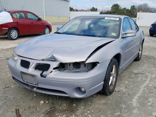 1G2WR5215YF233162 - 2000 PONTIAC GRAND PRIX SILVER photo 2