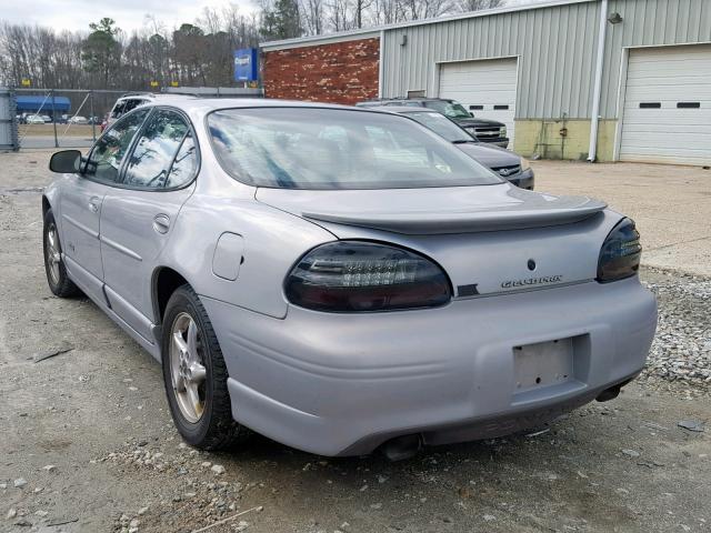 1G2WR5215YF233162 - 2000 PONTIAC GRAND PRIX SILVER photo 3