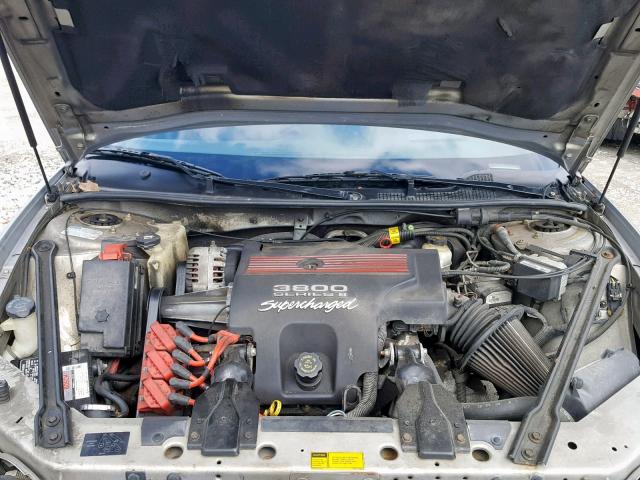 1G2WR5215YF233162 - 2000 PONTIAC GRAND PRIX SILVER photo 7