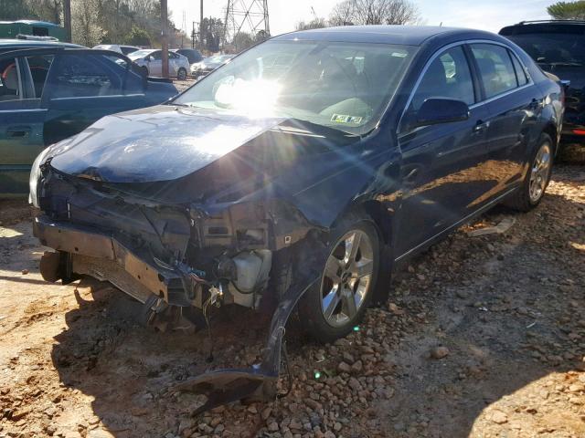 1G1ZC5EB4AF240620 - 2010 CHEVROLET MALIBU 1LT 蓝色 照片 2
