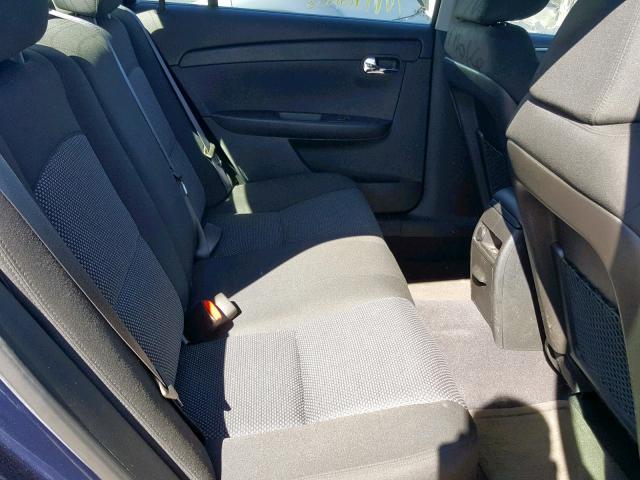 1G1ZC5EB4AF240620 - 2010 CHEVROLET MALIBU 1LT 蓝色 照片 6