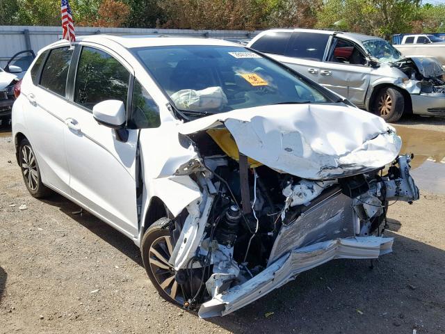 3HGGK5H82FM776167 - 2015 HONDA FIT EX WHITE photo 1