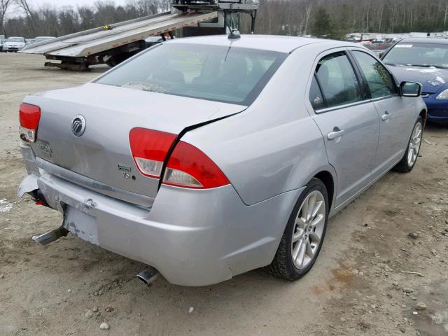 3MEHM0JGXAR631647 - 2010 MERCURY MILAN PREM GRAY photo 4