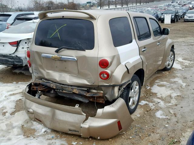 3GNDA23DX7S554309 - 2007 CHEVROLET HHR LT GOLD photo 4