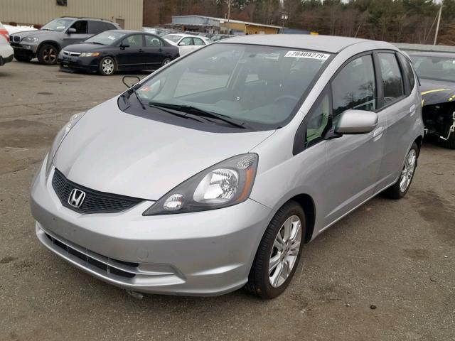 JHMGE8H32CC020037 - 2012 HONDA FIT GRAY photo 2