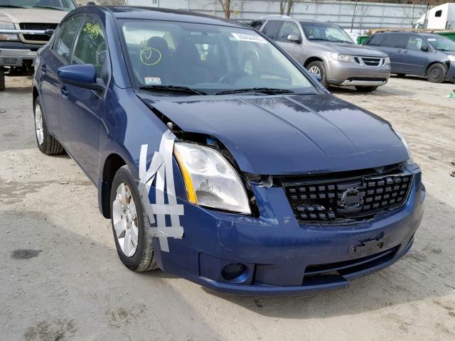 3N1AB61EX8L757727 - 2008 NISSAN SENTRA 2.0 BLUE photo 1