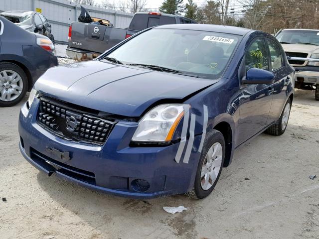 3N1AB61EX8L757727 - 2008 NISSAN SENTRA 2.0 BLUE photo 2