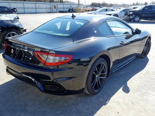 ZAM45VLA4J0259446 - 2018 MASERATI GRANTURISM BLACK photo 4