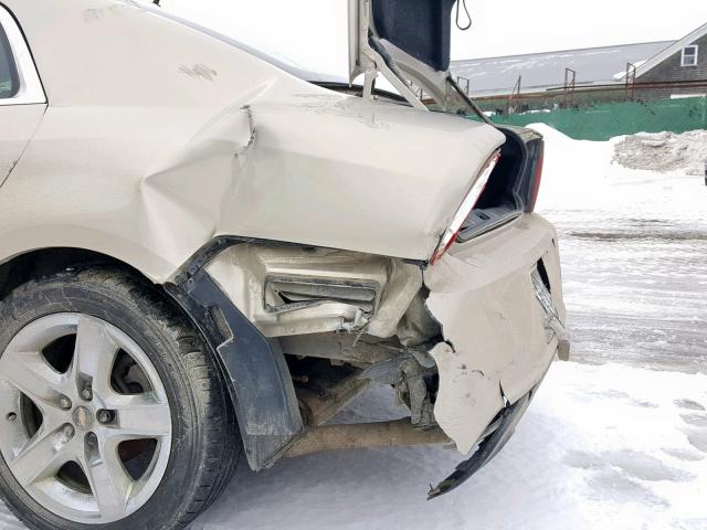 1G1ZH57B89F255387 - 2009 CHEVROLET MALIBU 1LT TAN photo 9