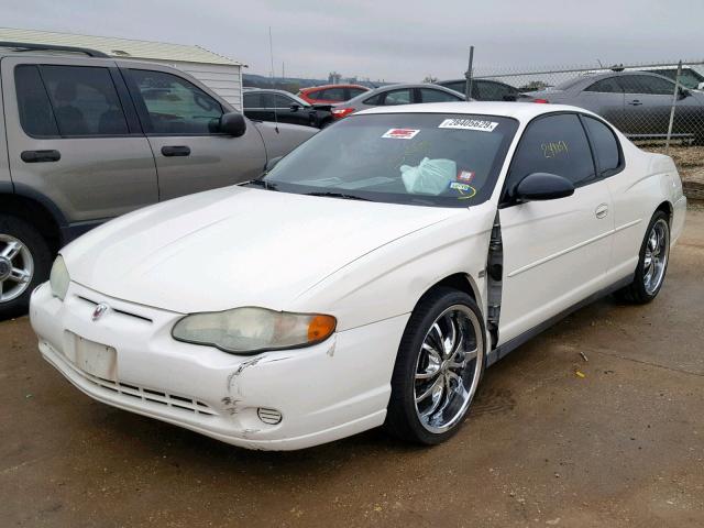 2G1WW12E949380001 - 2004 CHEVROLET MONTE CARL 白色 照片 2