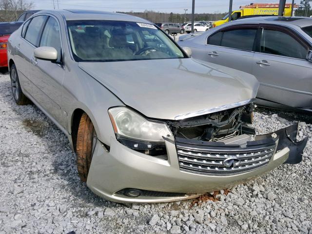 JNKBY01E76M207948 - 2006 INFINITI M45 BASE GOLD photo 1