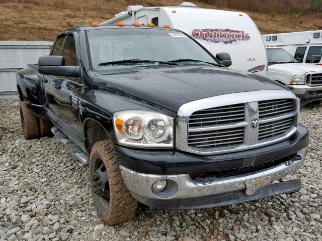 3D7MX48A17G823131 - 2007 DODGE RAM 3500 S BLACK photo 1