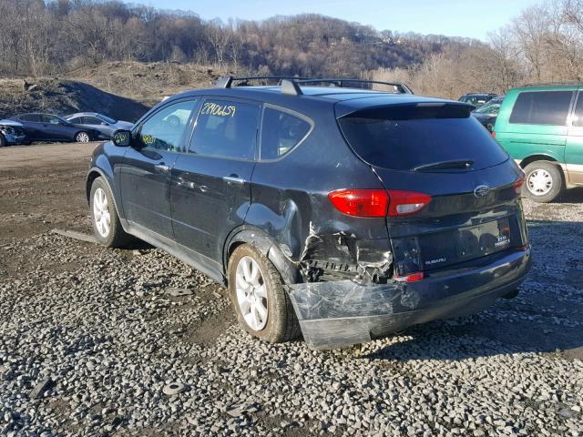 4S4WX86C664413012 - 2006 SUBARU B9 TRIBECA BLACK photo 3