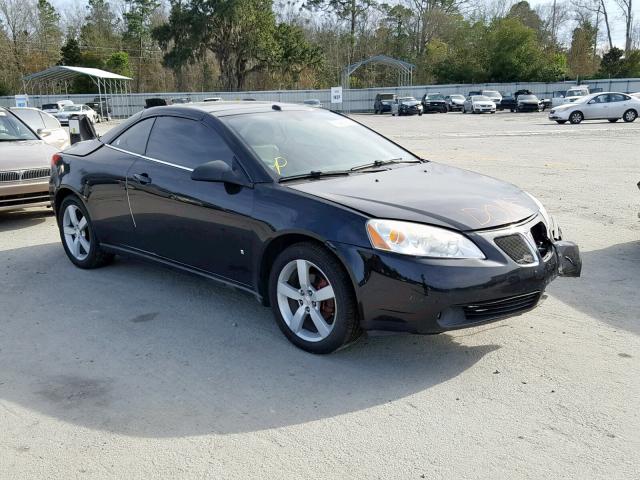 1G2ZH36N984117069 - 2008 PONTIAC G6 GT BLACK photo 1