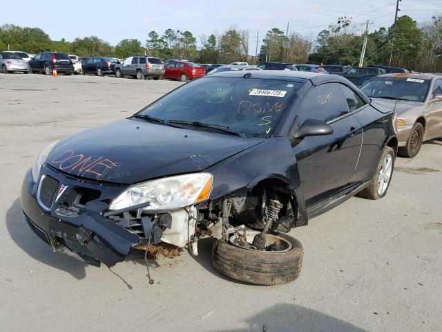 1G2ZH36N984117069 - 2008 PONTIAC G6 GT BLACK photo 2