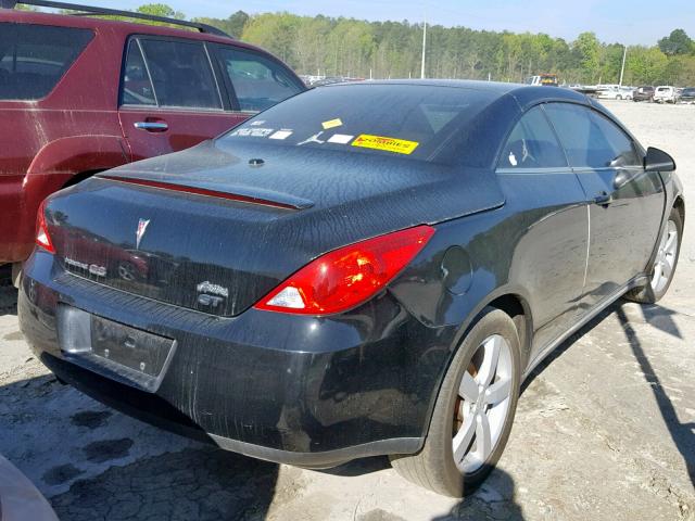 1G2ZH36N984117069 - 2008 PONTIAC G6 GT BLACK photo 4