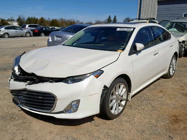 4T1BK1EB9EU080106 - 2014 TOYOTA AVALON BAS WHITE photo 2