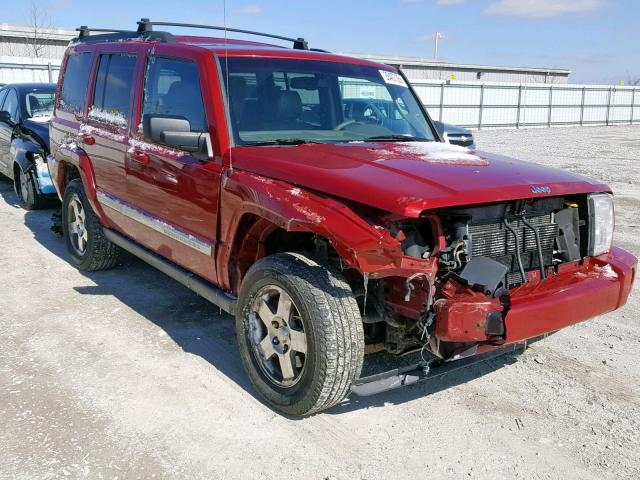 1J4RG4GK4AC145358 - 2010 JEEP COMMANDER 红色 照片 1