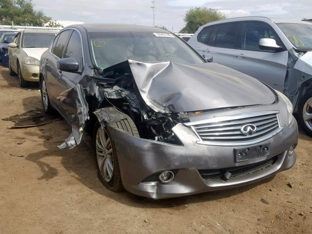 JN1CV6AP4DM711019 - 2013 INFINITI G37 BASE GRAY photo 1
