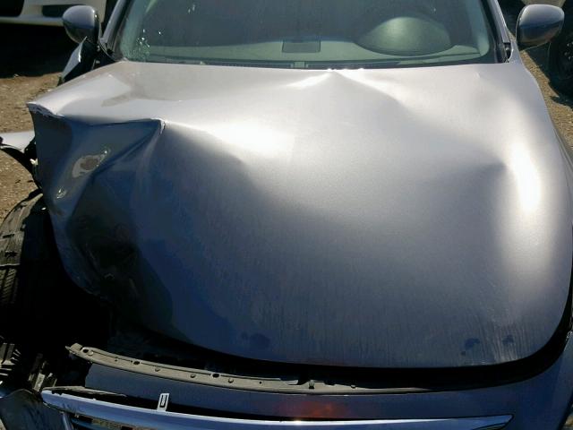 JN1CV6AP4DM711019 - 2013 INFINITI G37 BASE GRAY photo 7
