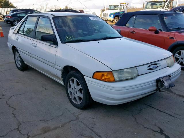 1FASP14J9TW165758 - 1996 FORD ESCORT LX WHITE photo 1